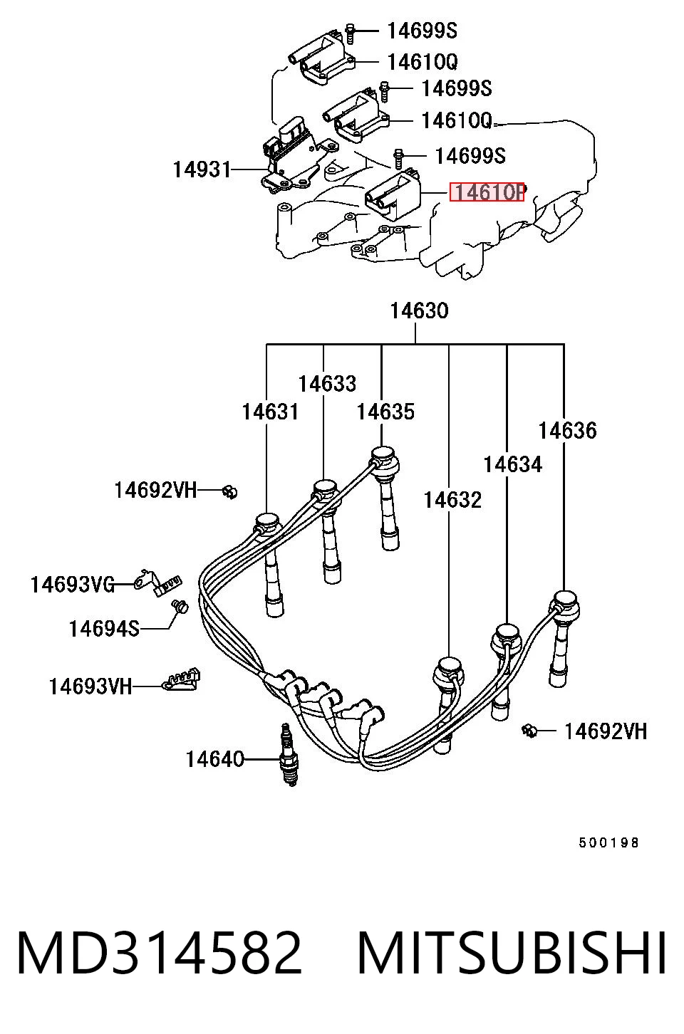 MD314582 Mitsubishi
