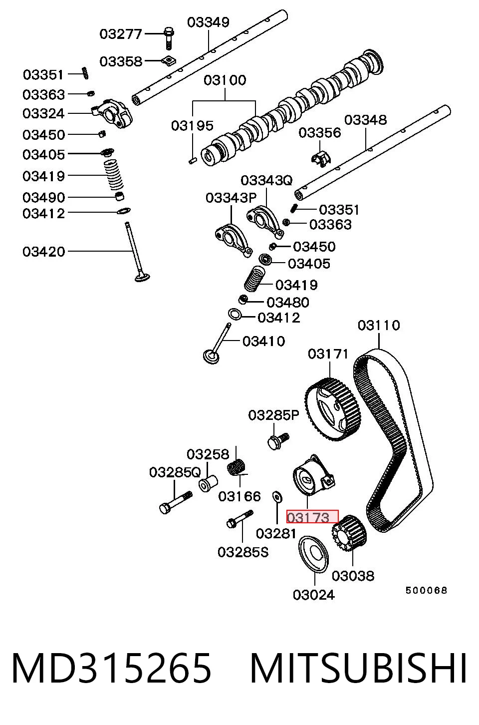 MD315265 Mitsubishi