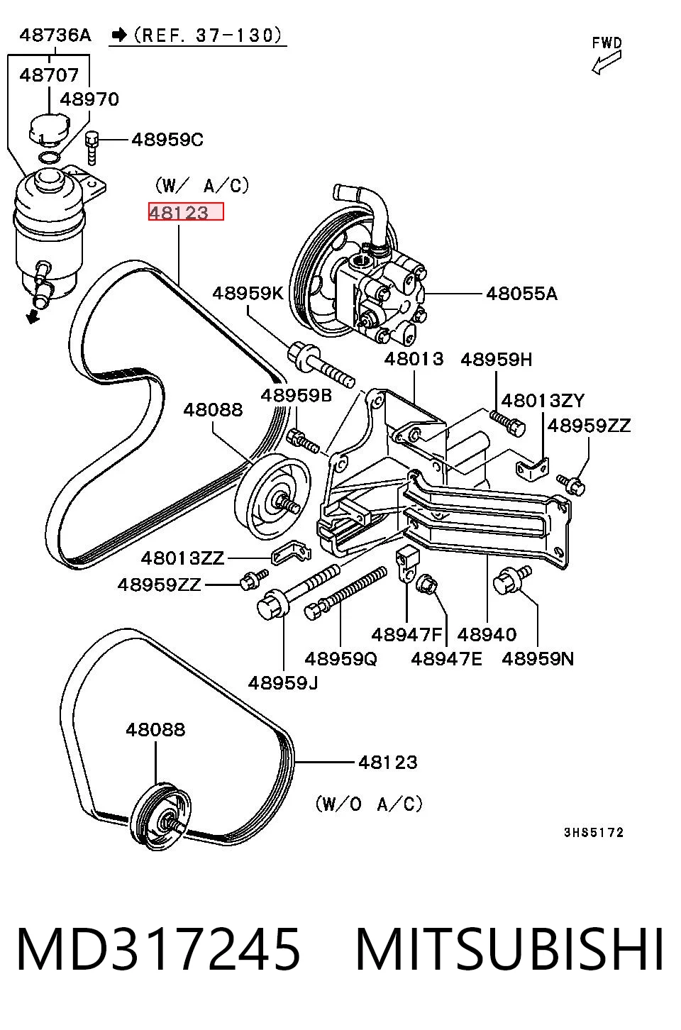 MD317245 Mitsubishi