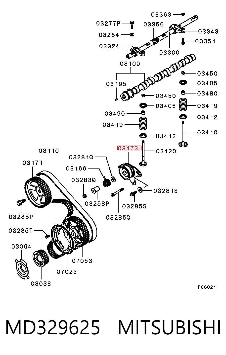 MD329625 Mitsubishi