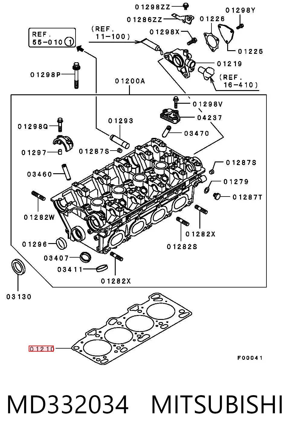 MD332034 Mitsubishi