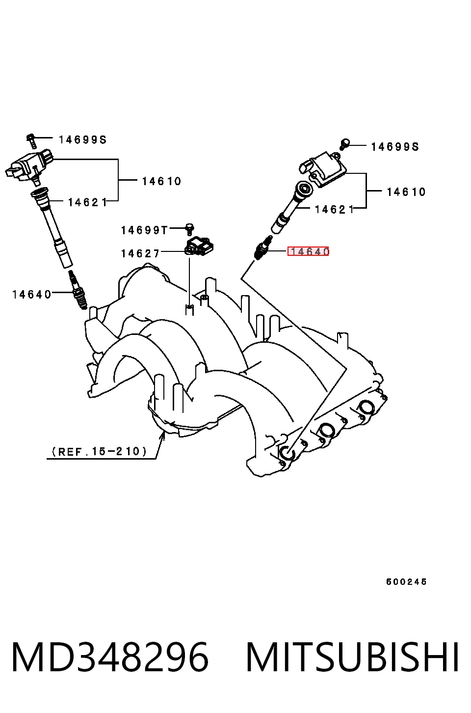 MD348296 Mitsubishi