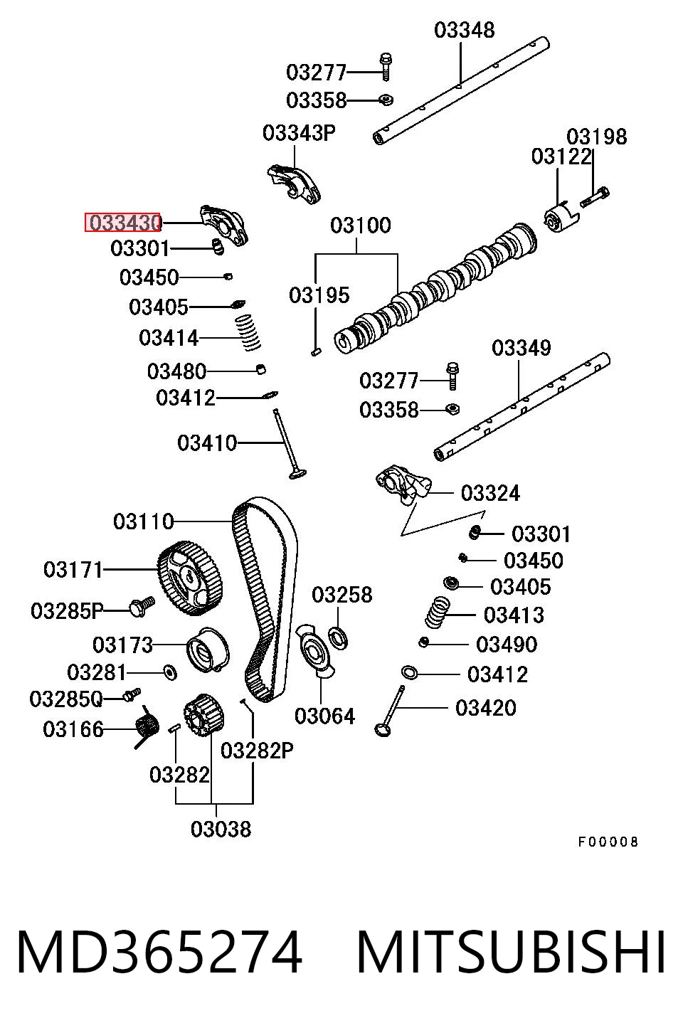 MD365274 Mitsubishi