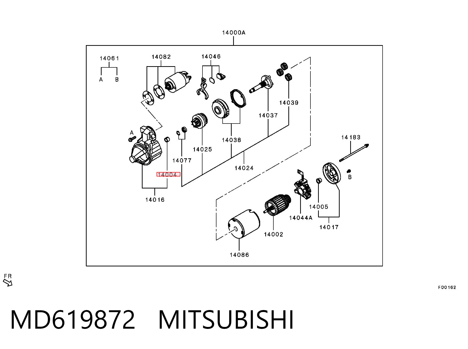 MD619872 Mitsubishi