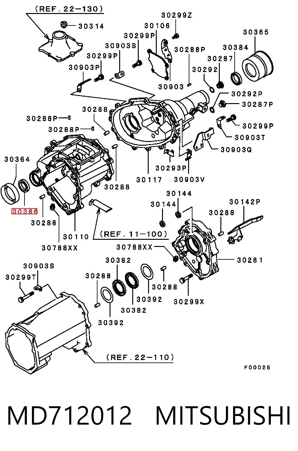 MD712012 Mitsubishi