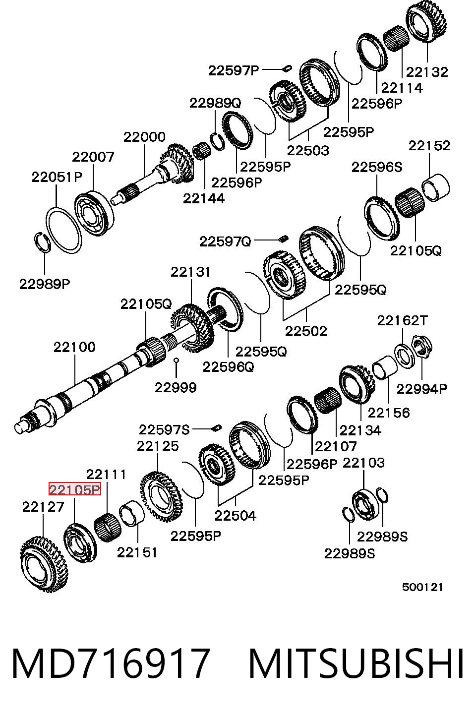 MD716917 Mitsubishi