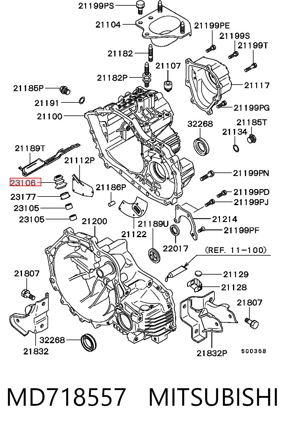 Kupić Osłona cięgna zmiany biegów Mitsubishi Lancer VI CJ, CP w dobrej cenie