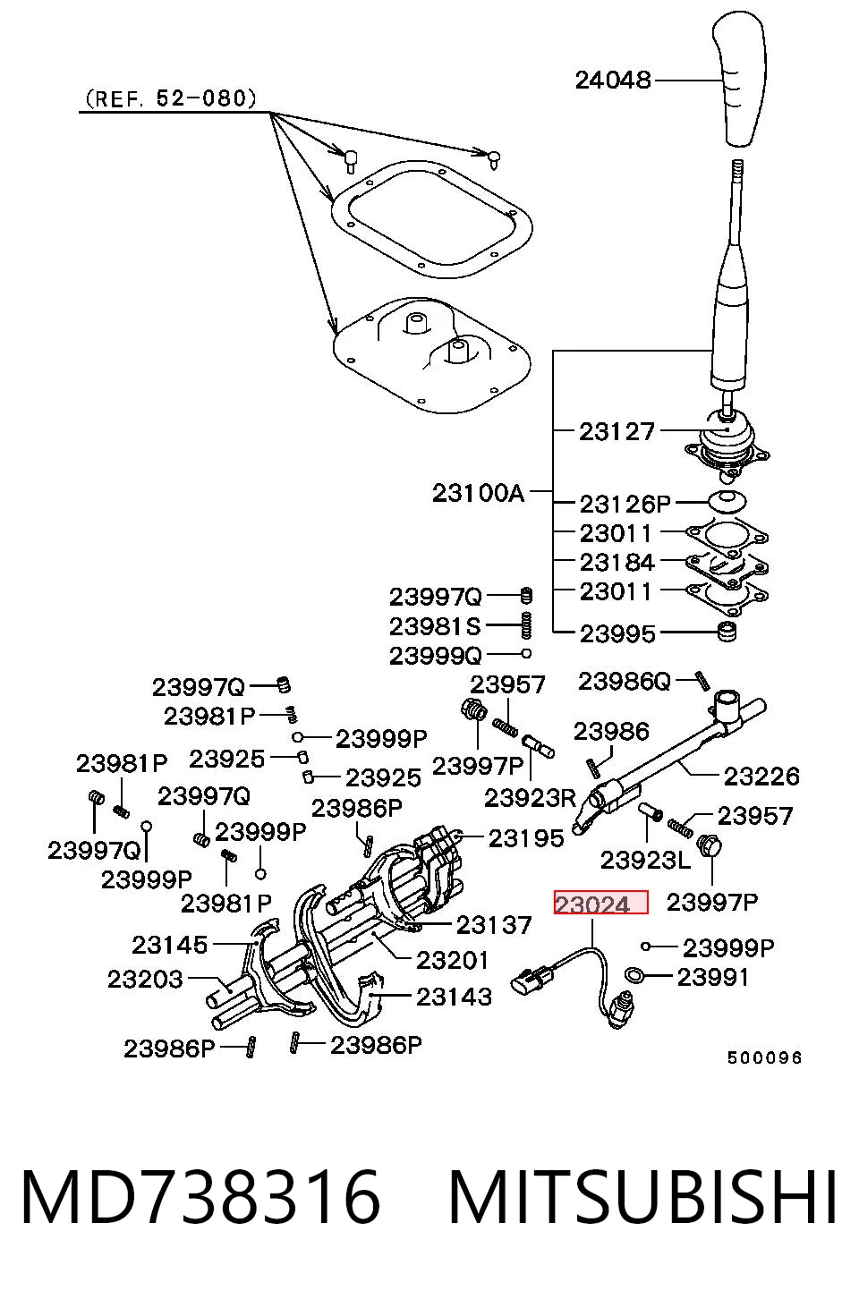 MD738316 Mitsubishi