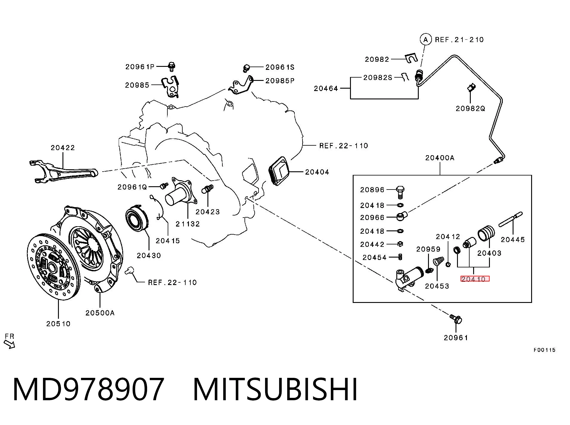 MD978907 Mitsubishi