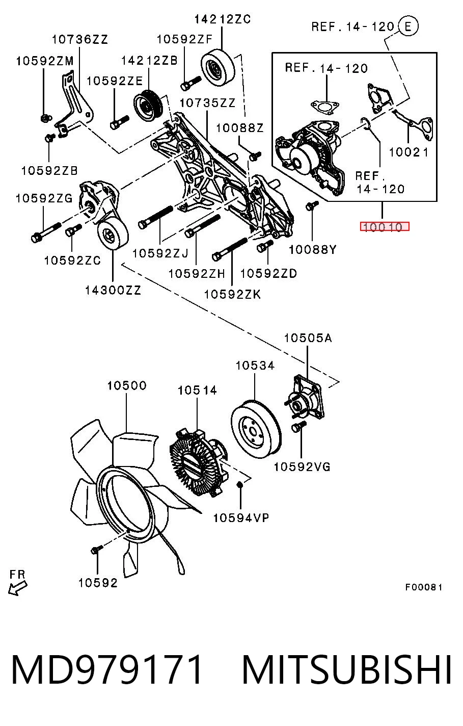 MD979171 Mitsubishi