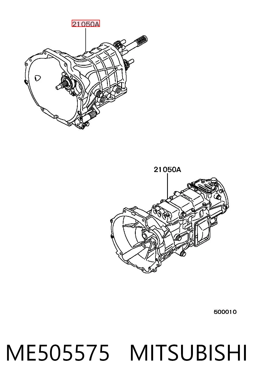 Mechaniczna skrzynia biegów w komplecie Mitsubishi Pajero SPORT I SUV (K90) (1996 - 2009) cena, od 798,85 USD