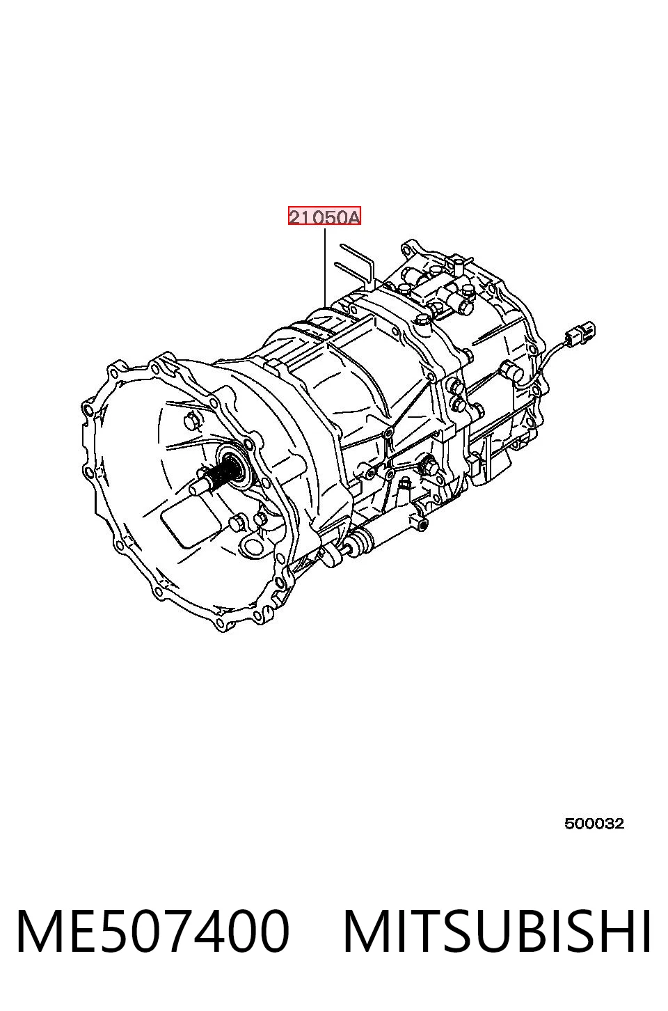 Mechaniczna skrzynia biegów w komplecie Mitsubishi Pajero 