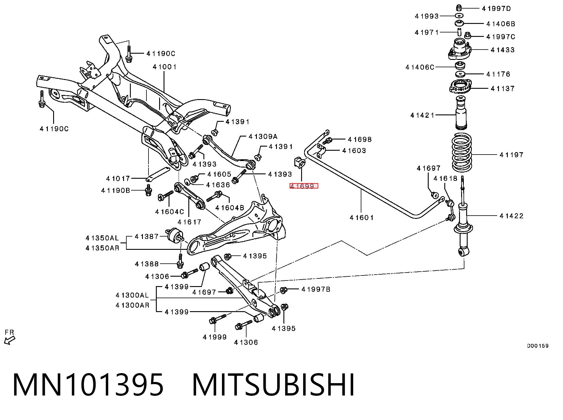 MN101395 Mitsubishi