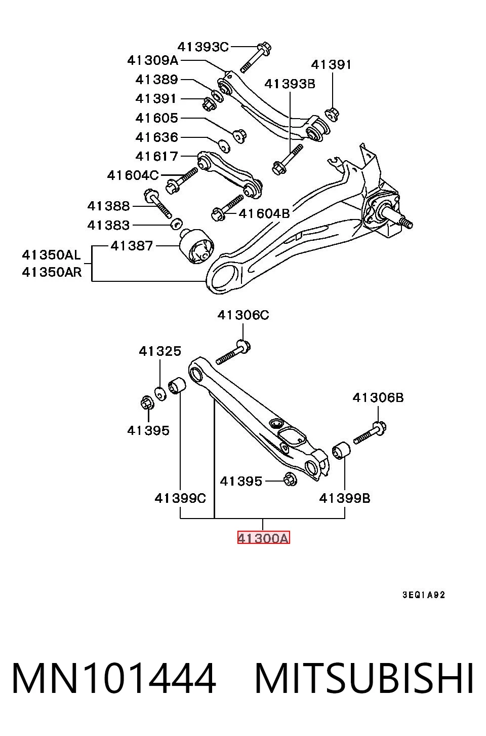MN101444 Mitsubishi