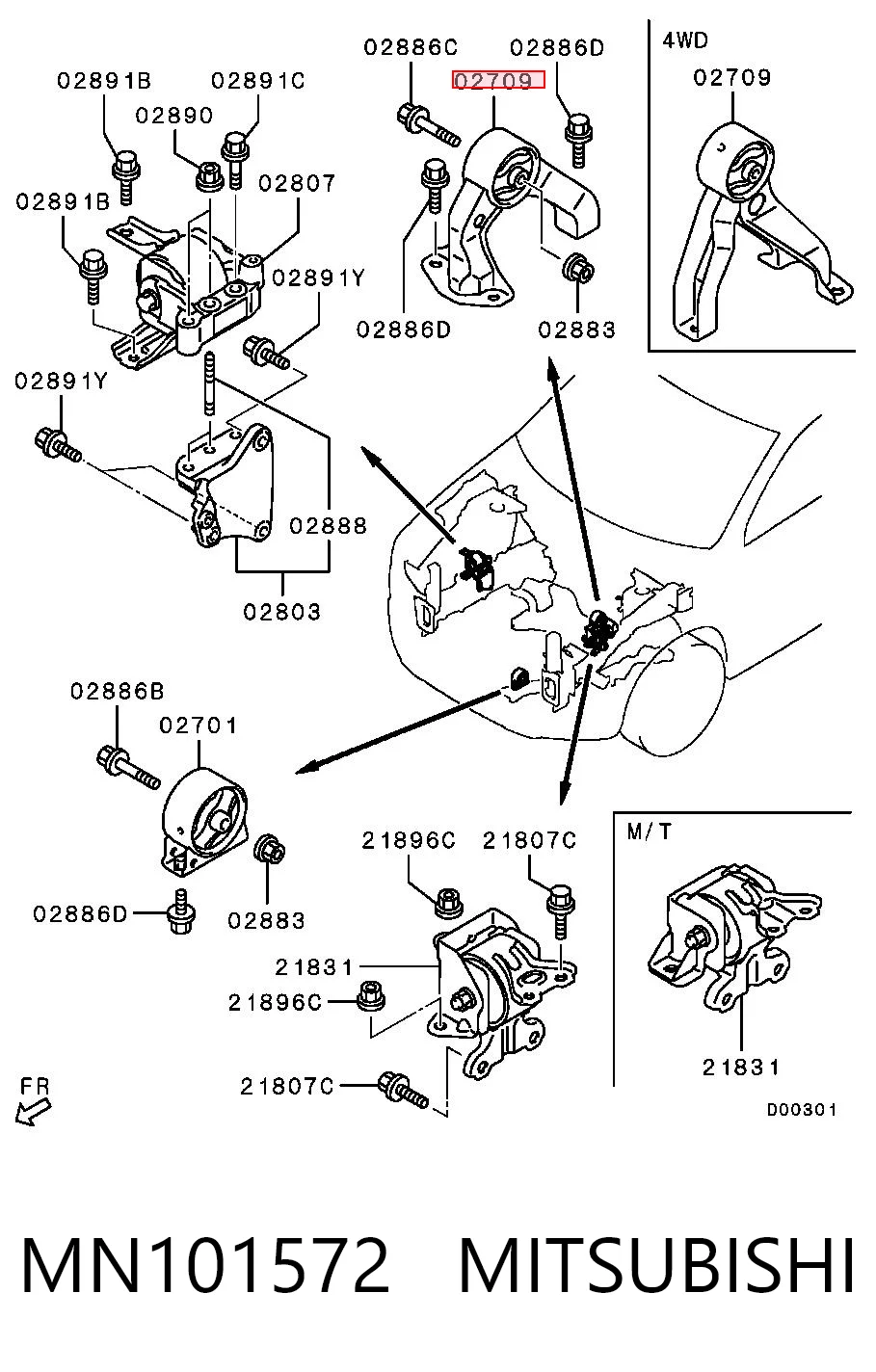 MN101572 Mitsubishi