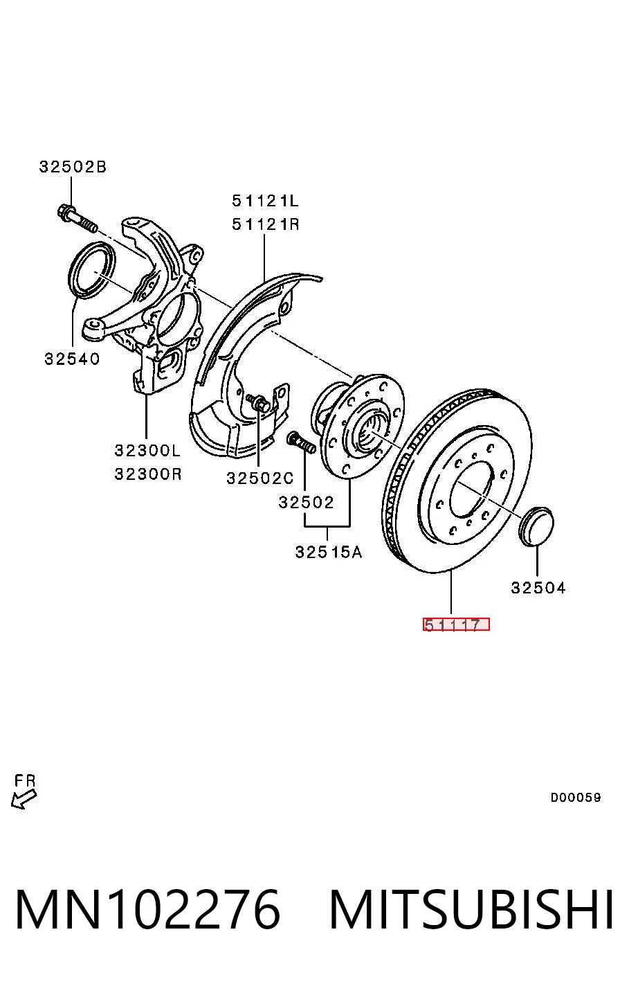 MN102276 Mitsubishi