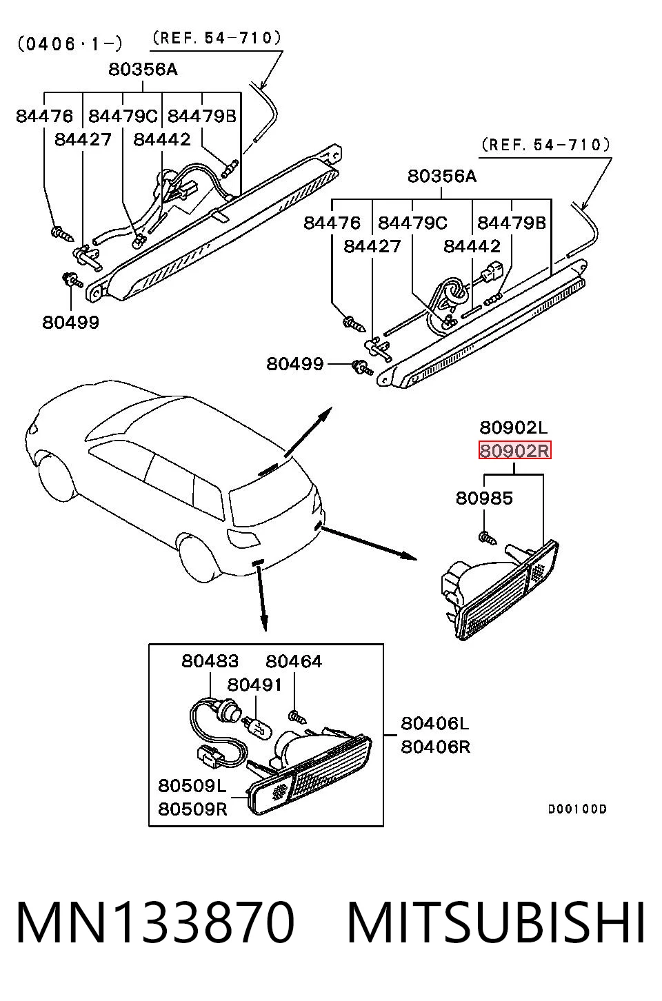 MN133870 Mitsubishi