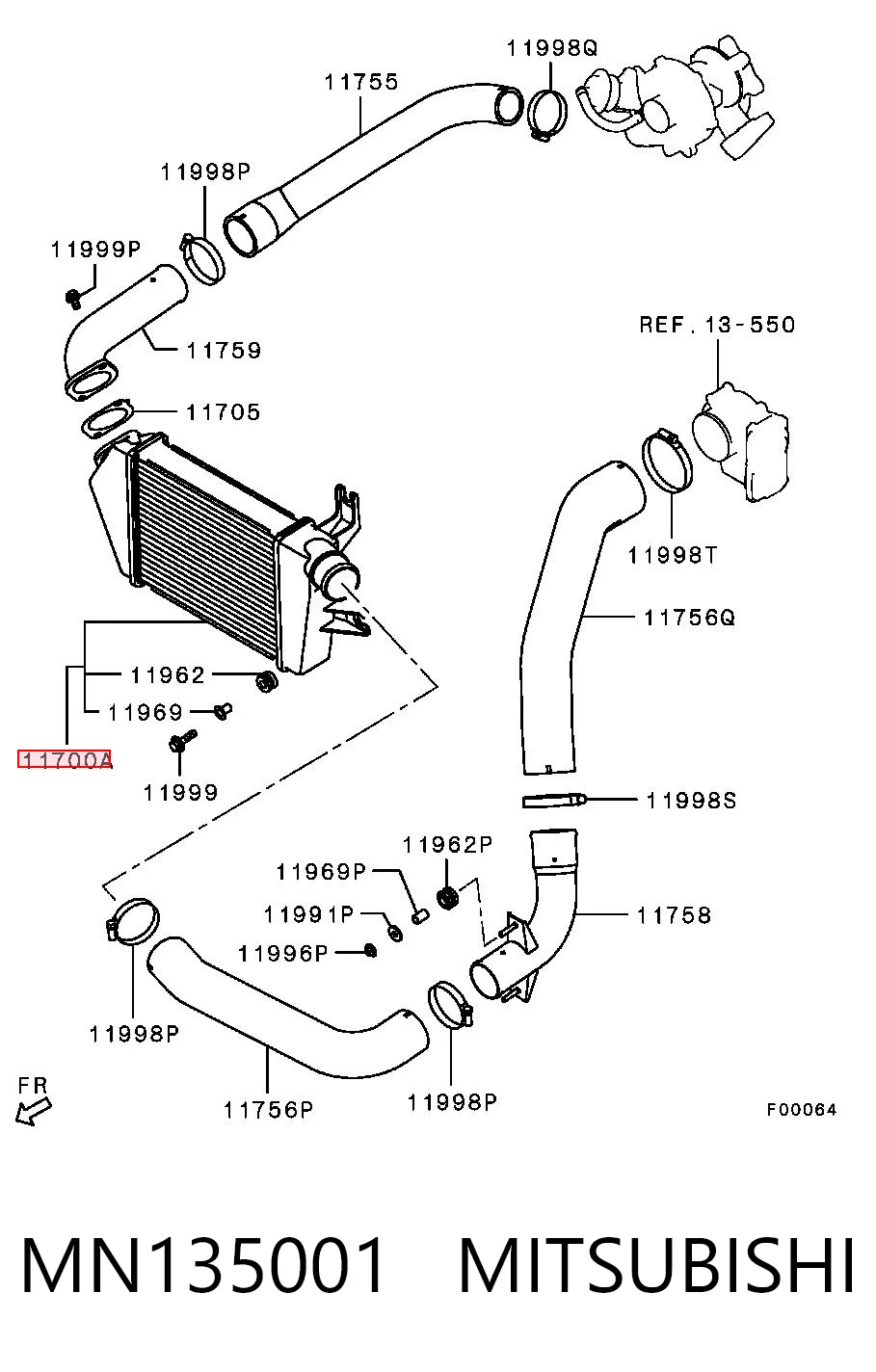 MN135001 Mitsubishi