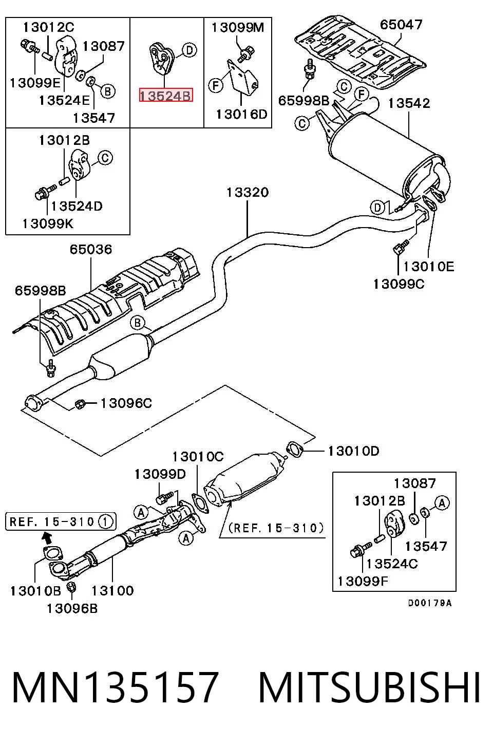 MN135157 Mitsubishi