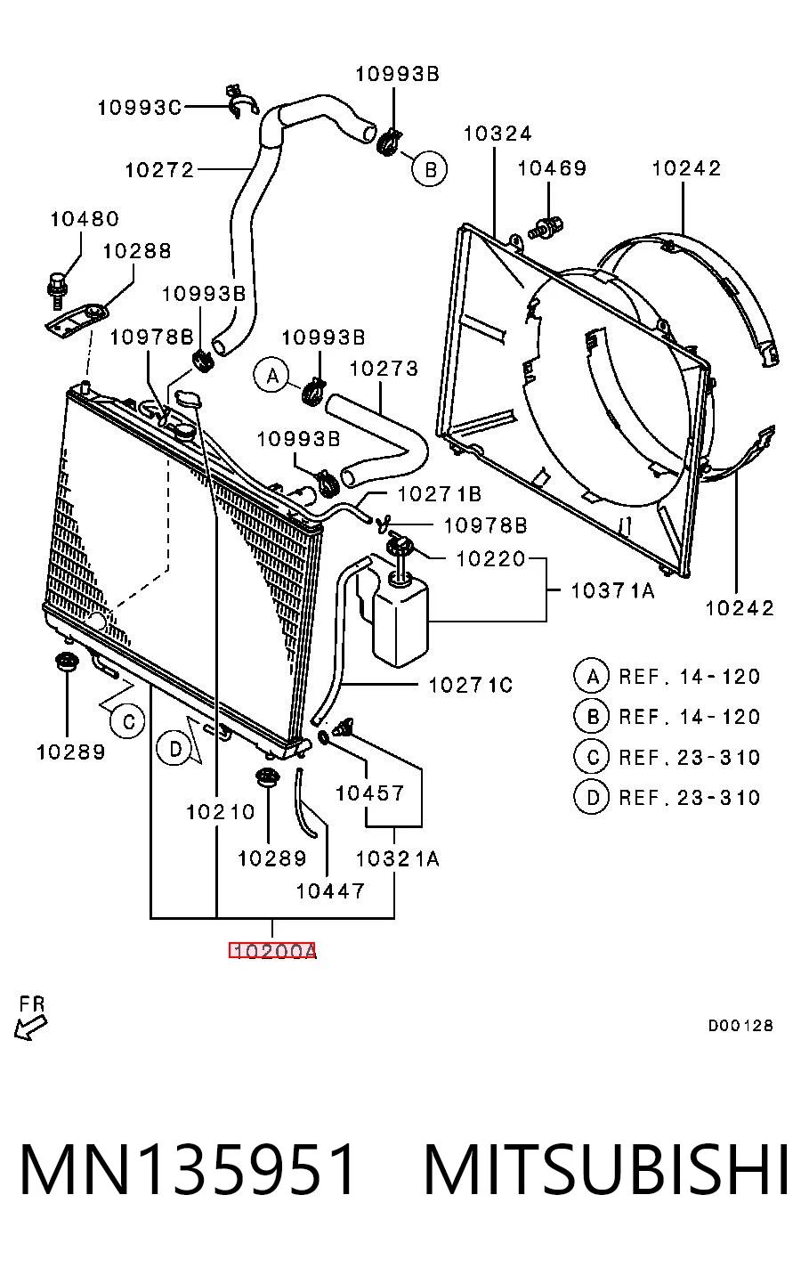 MN135951 Mitsubishi