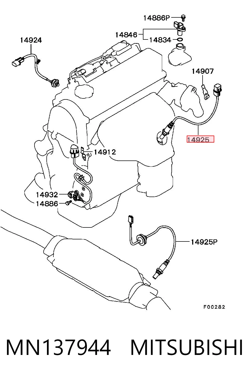 MN137944 Mitsubishi