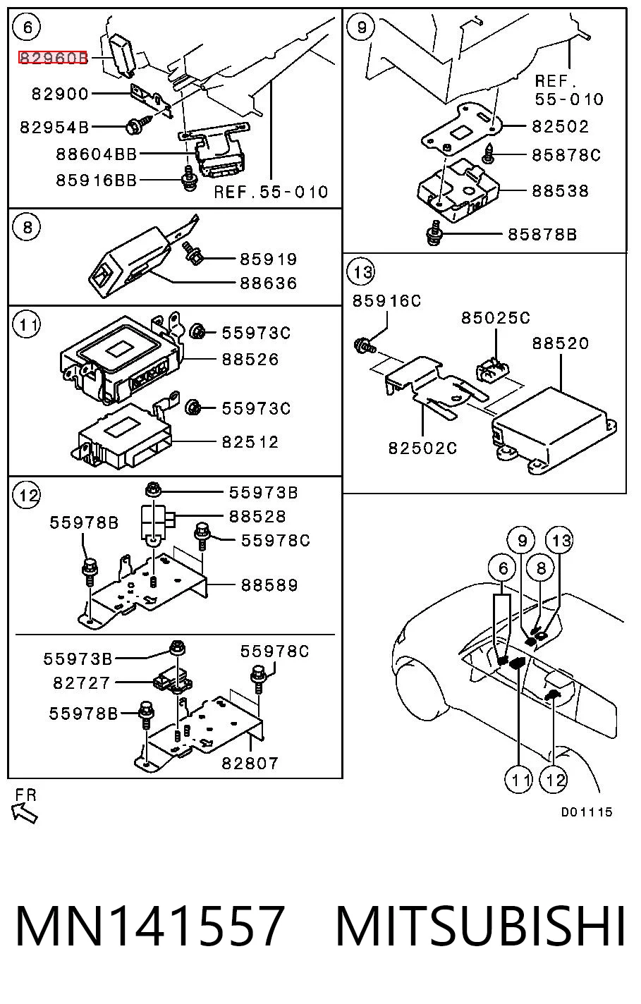 MN141557 Mitsubishi