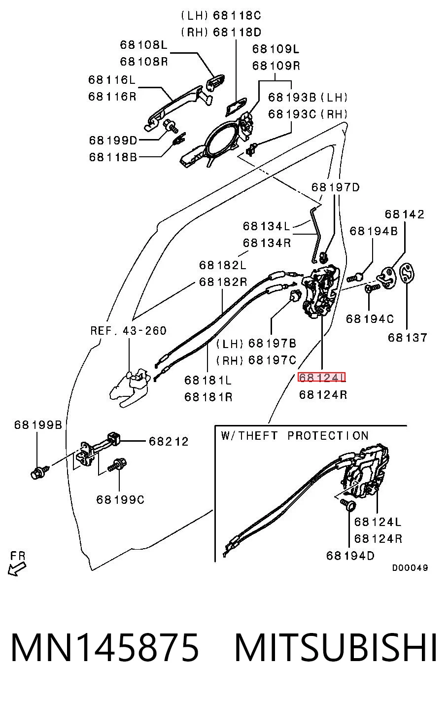 MN145875 Mitsubishi