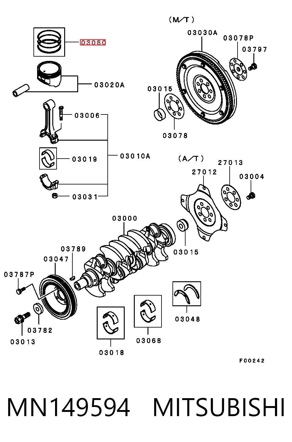 Do koszyka S1110A966 BYD Pierścienie tłokowe na 1 cylinder, STD.