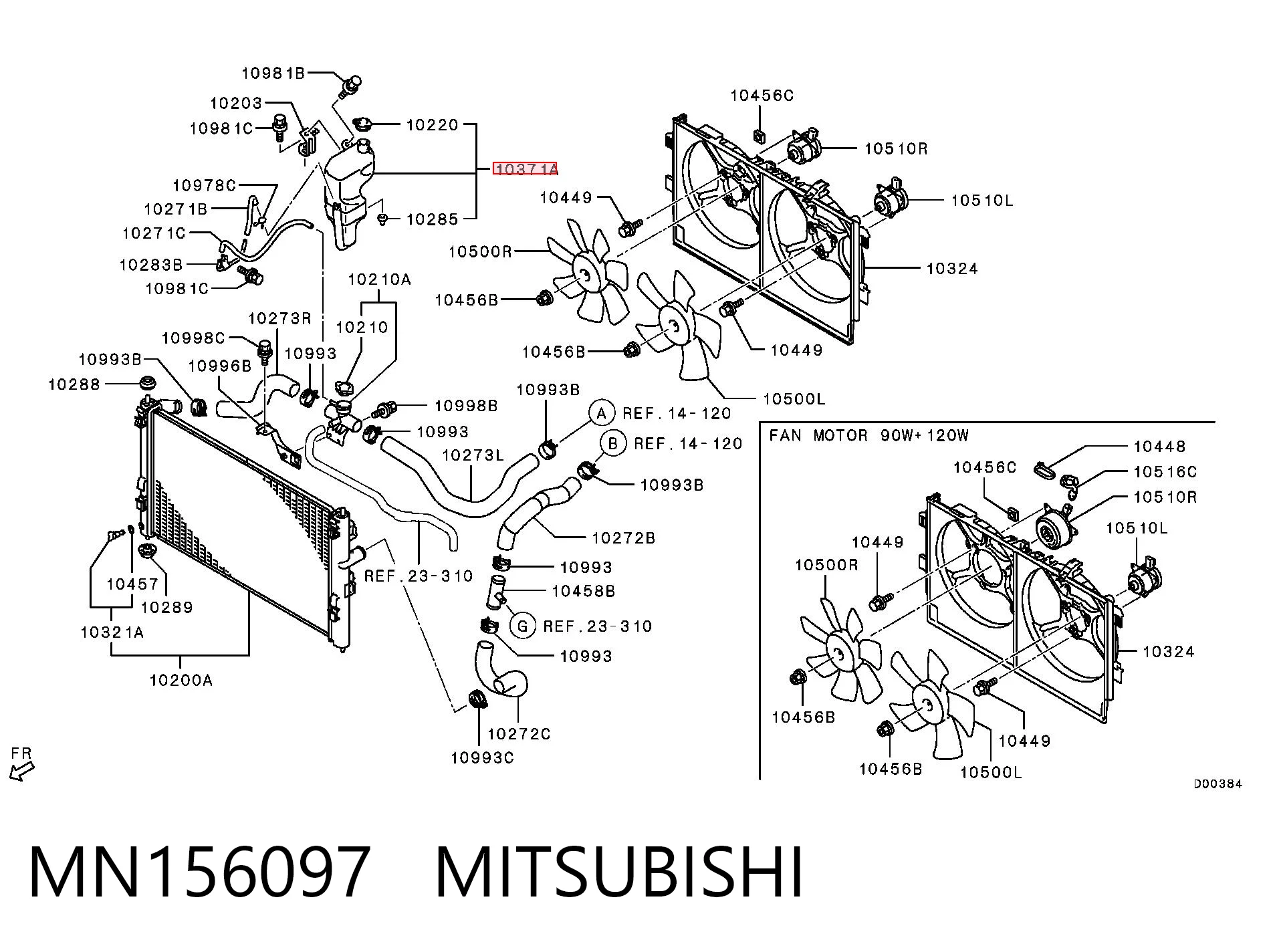 MN156097 Mitsubishi