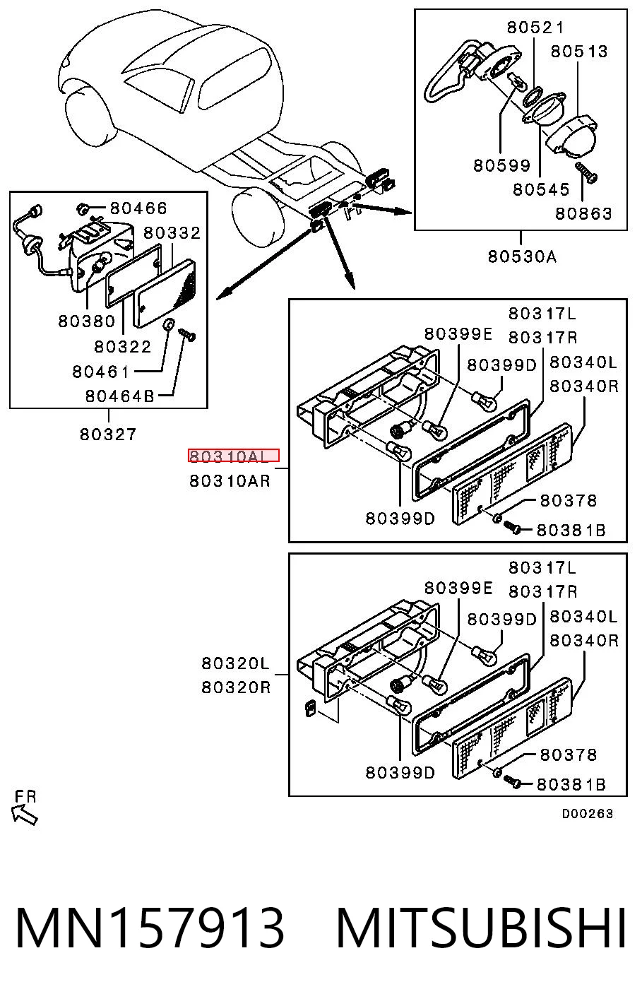 MN157913 Mitsubishi