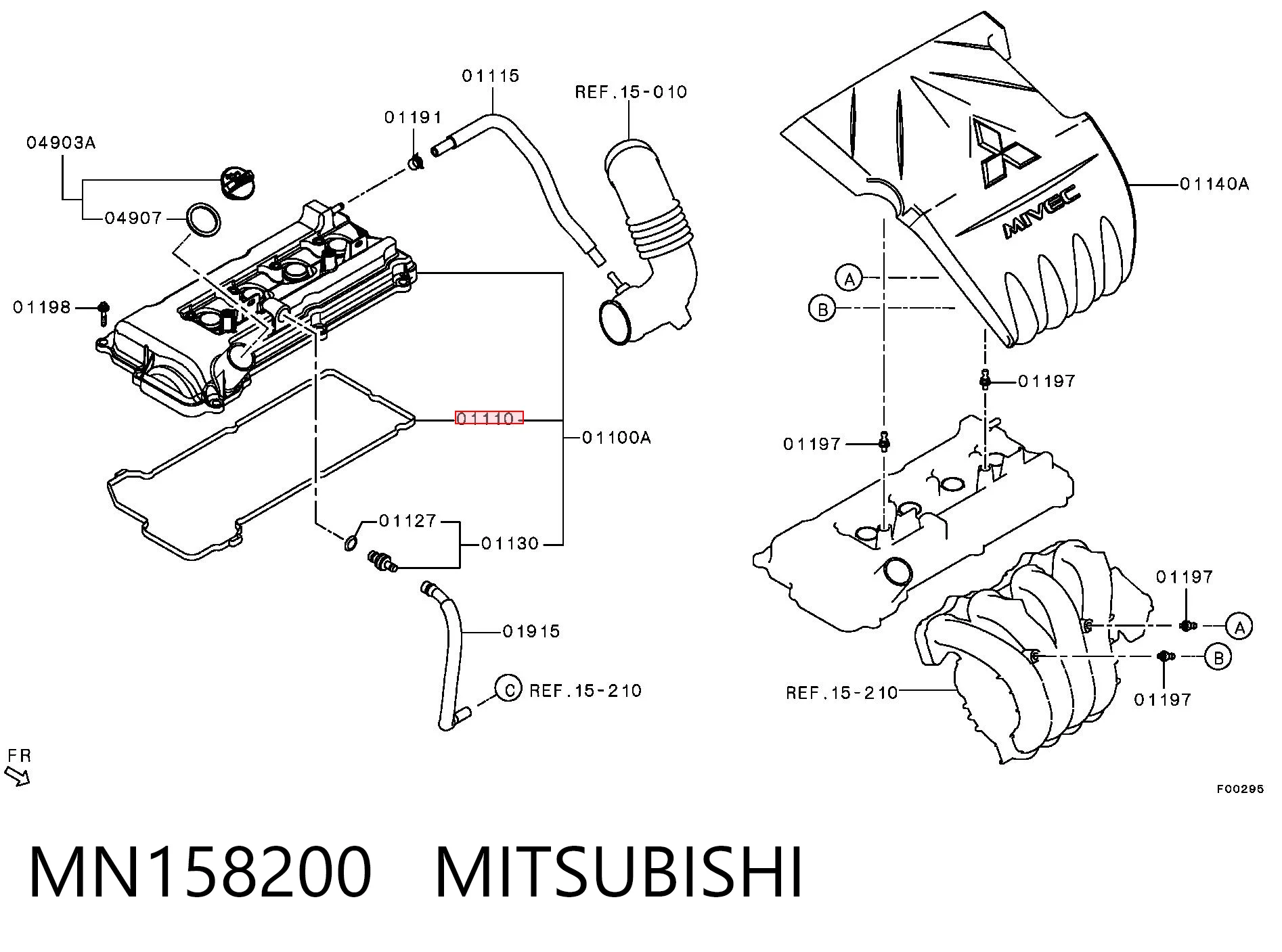 MN158200 Mitsubishi