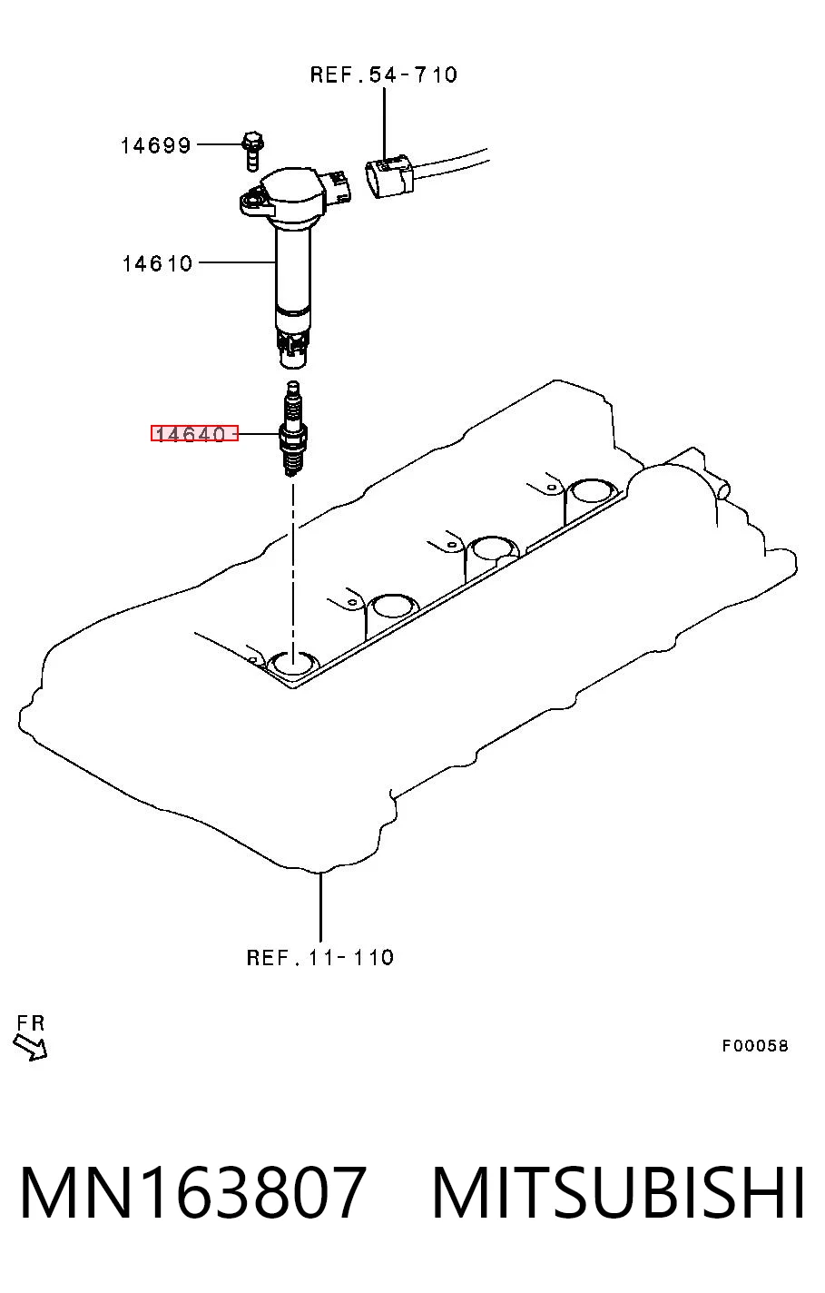 MN163807 Mitsubishi
