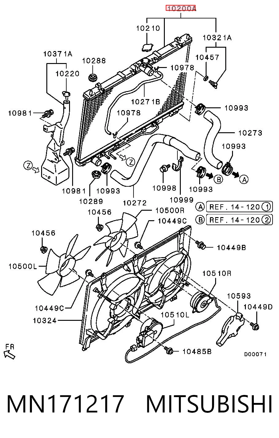 MN171217 Mitsubishi