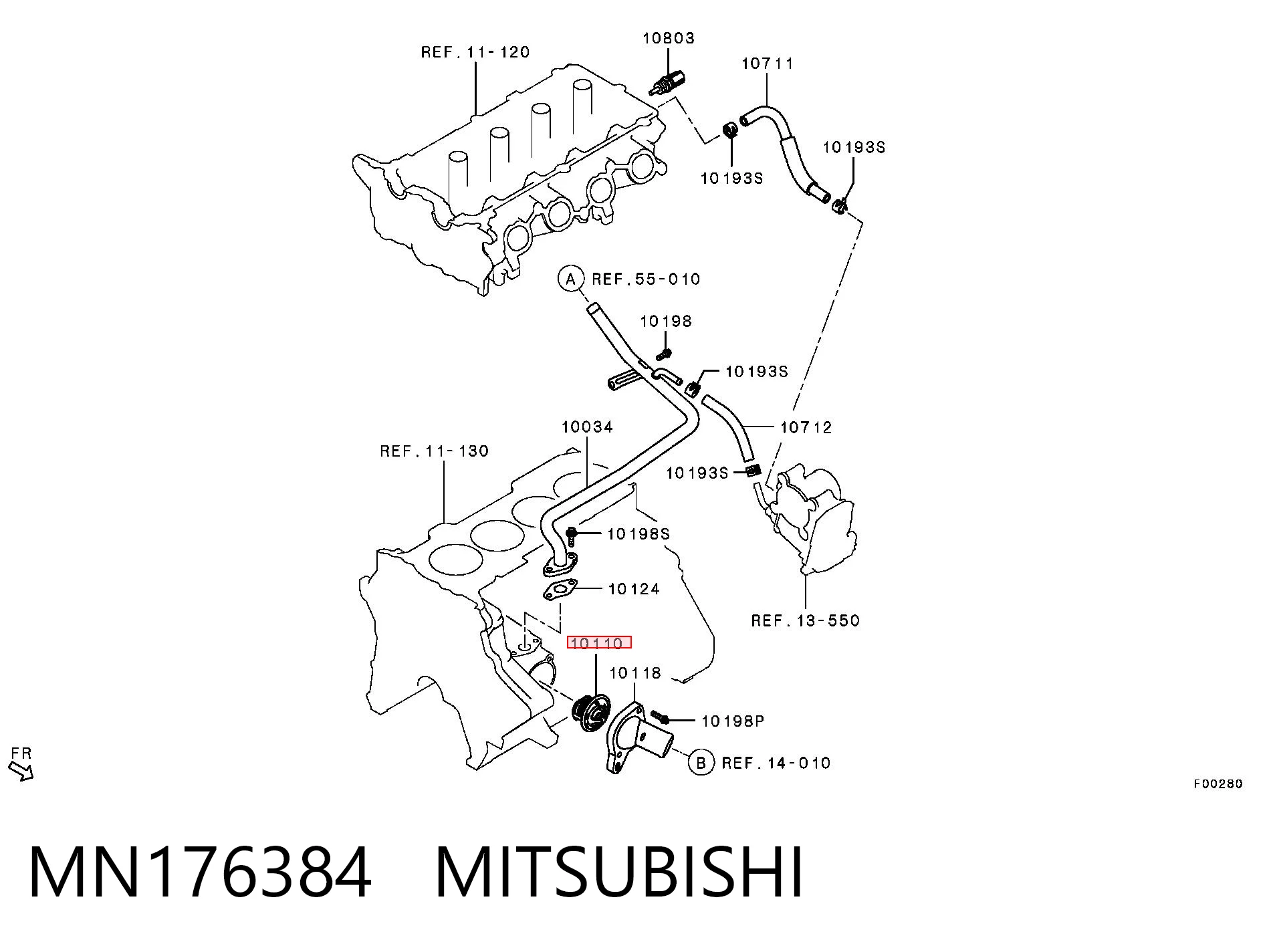 MN176384 Mitsubishi