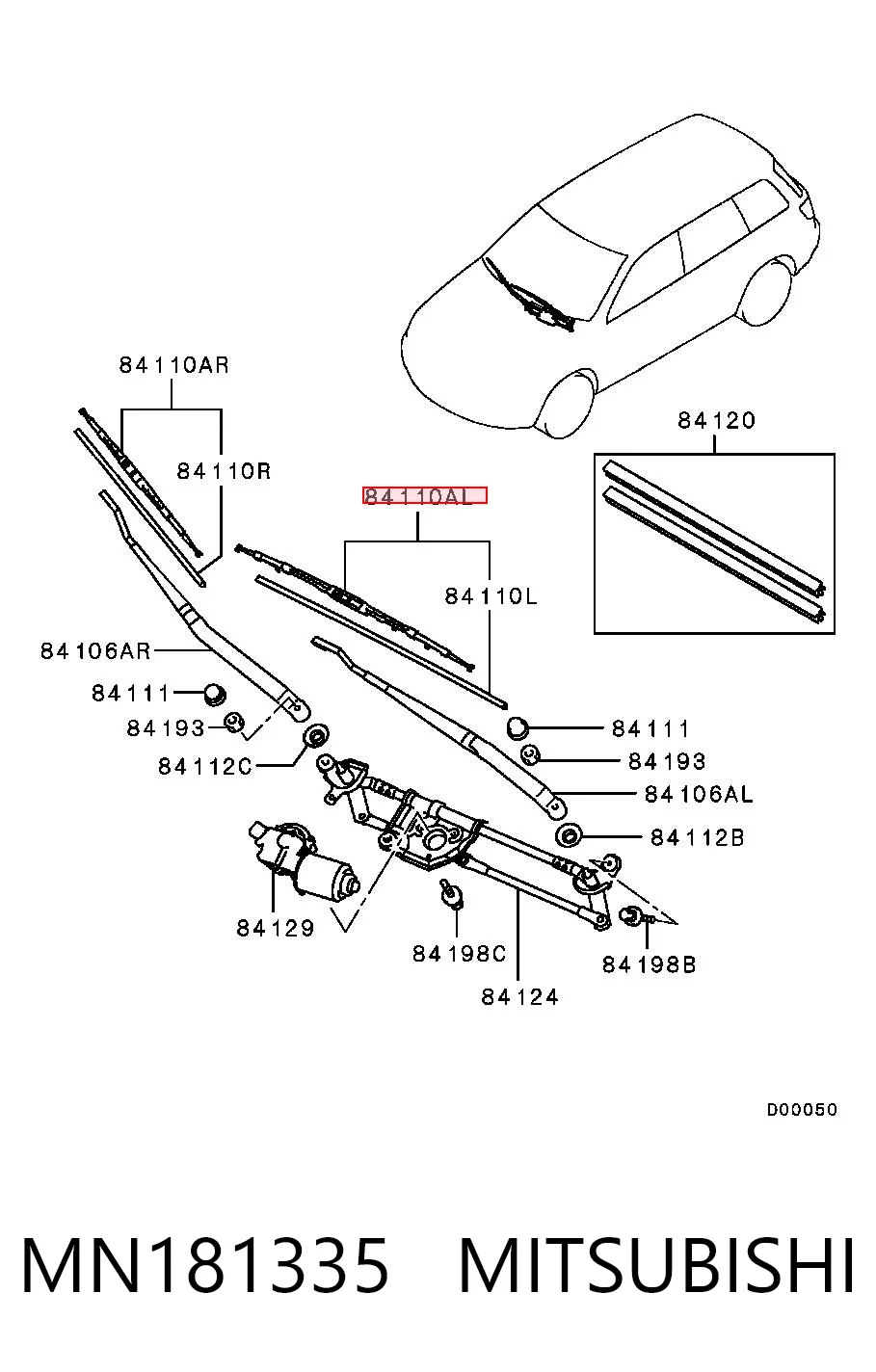 MN181335 Mitsubishi