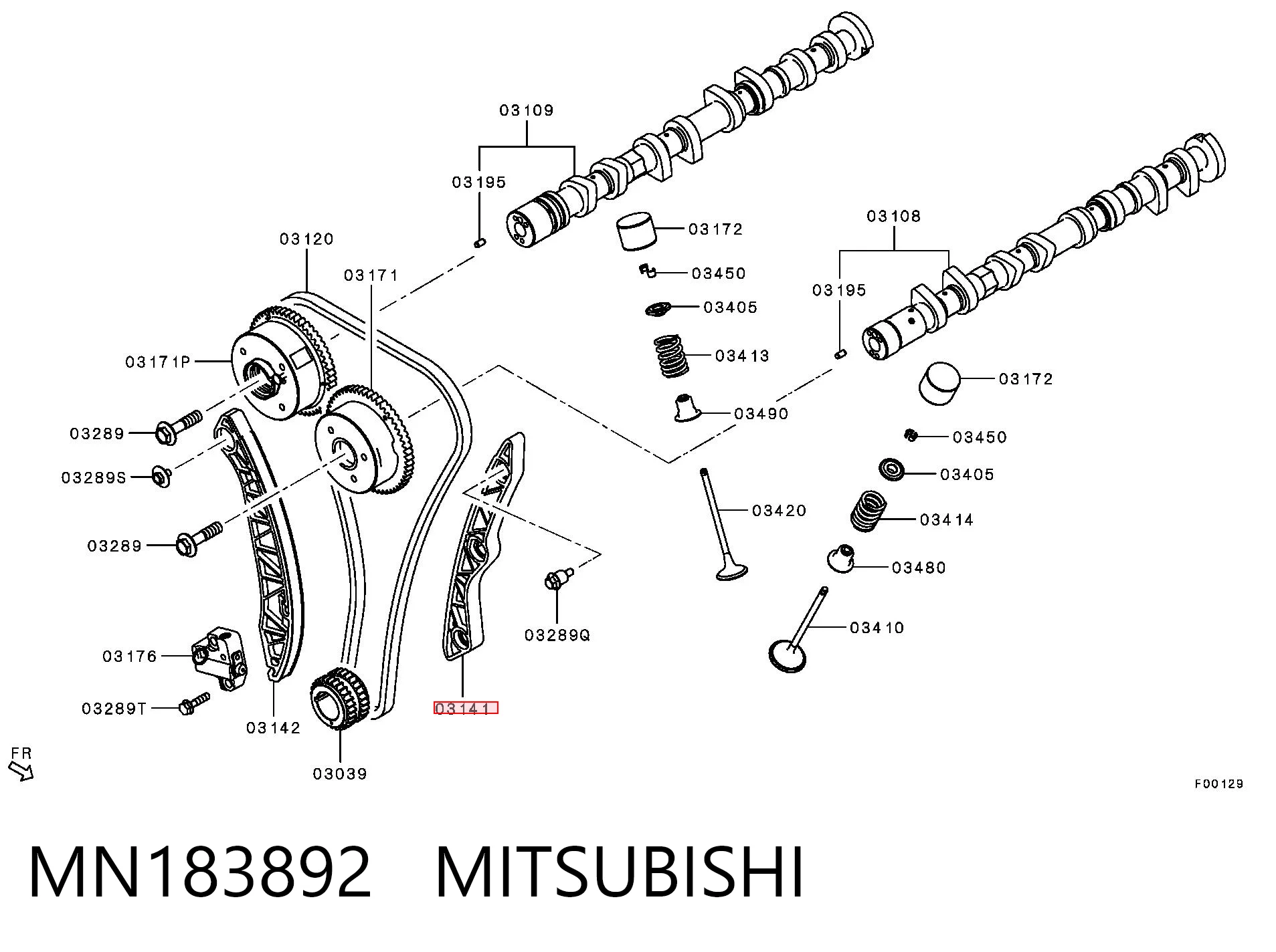MN183892 Mitsubishi