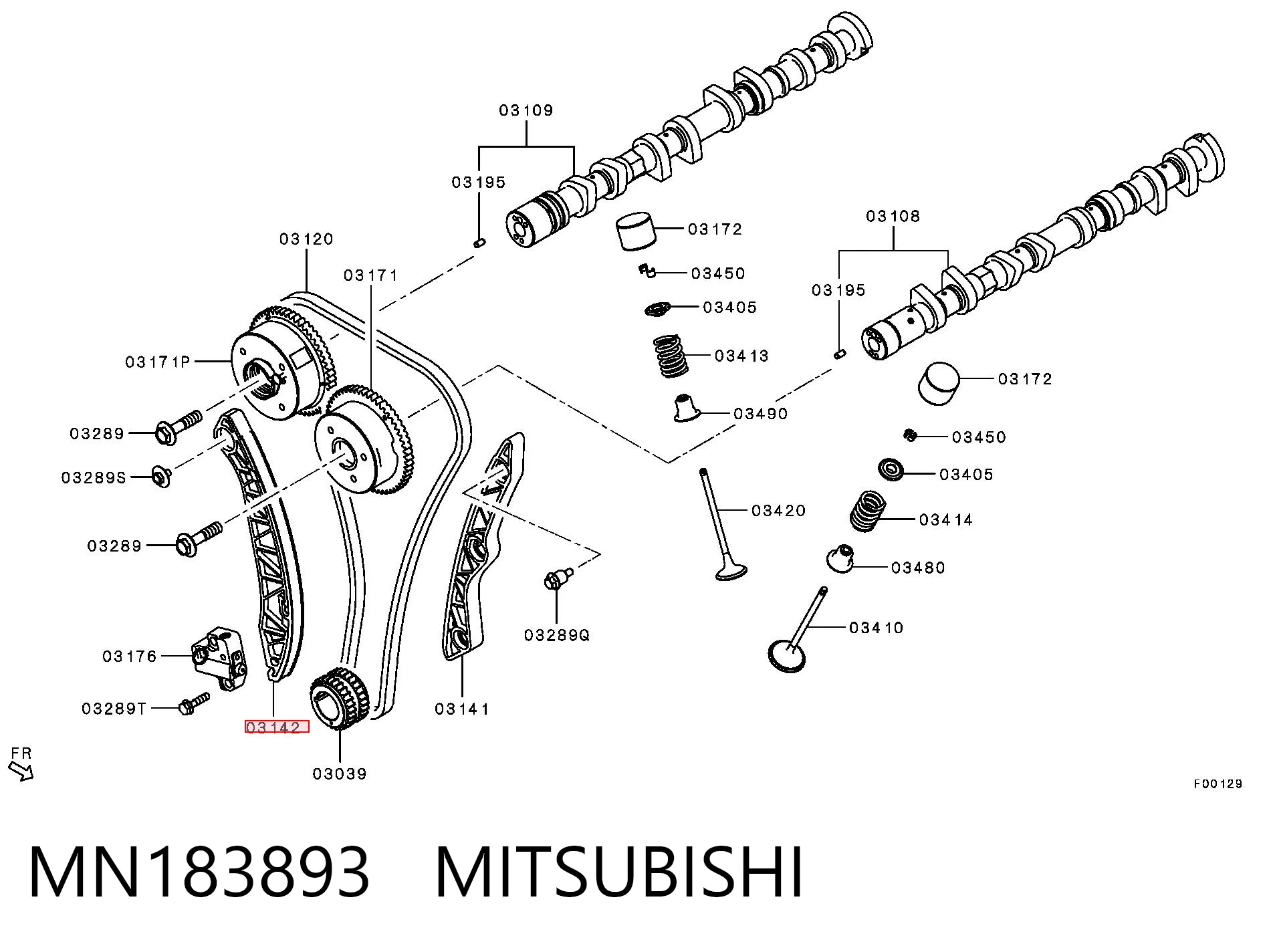 MN183893 Mitsubishi