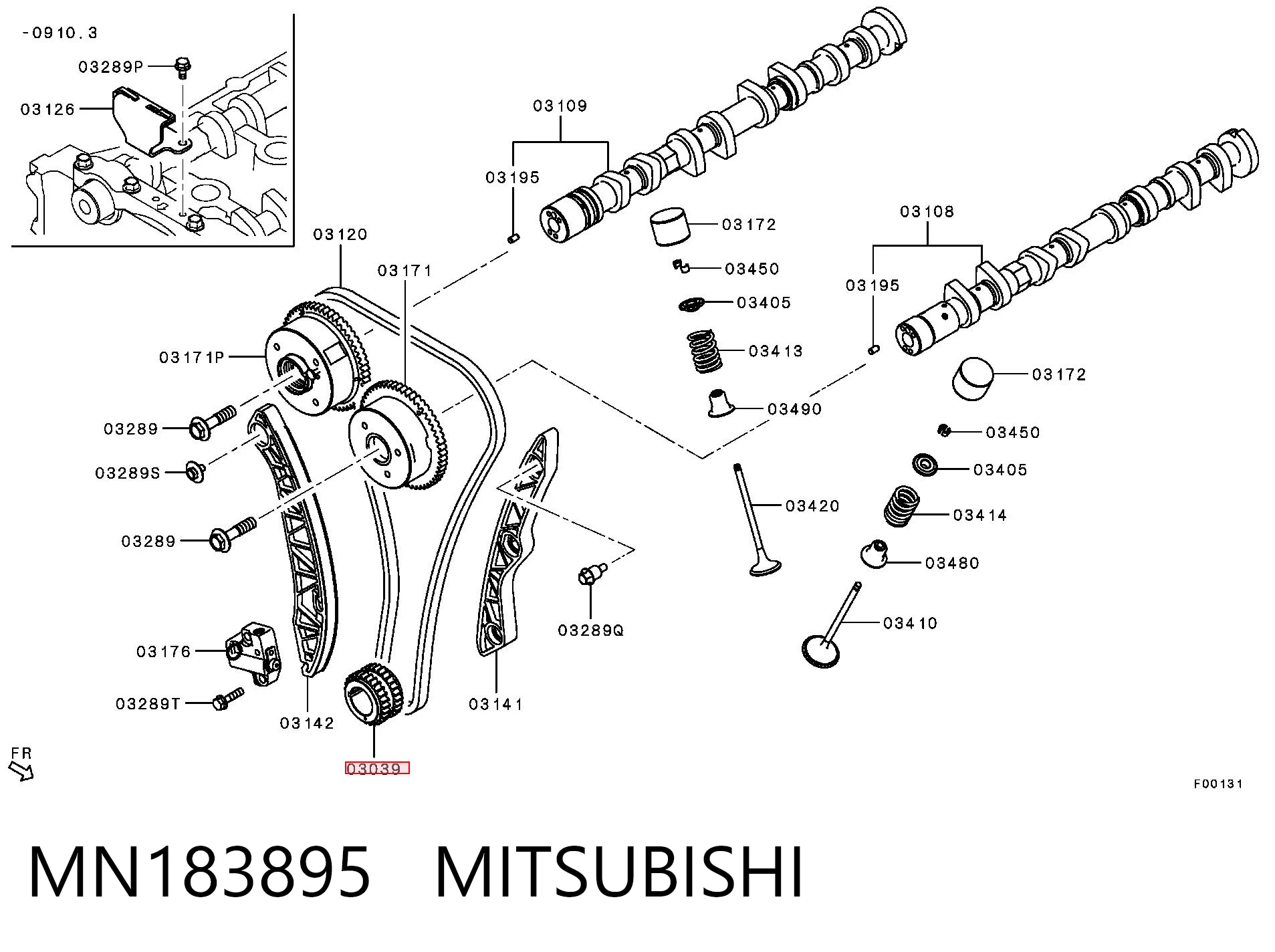 MN183895 Mitsubishi