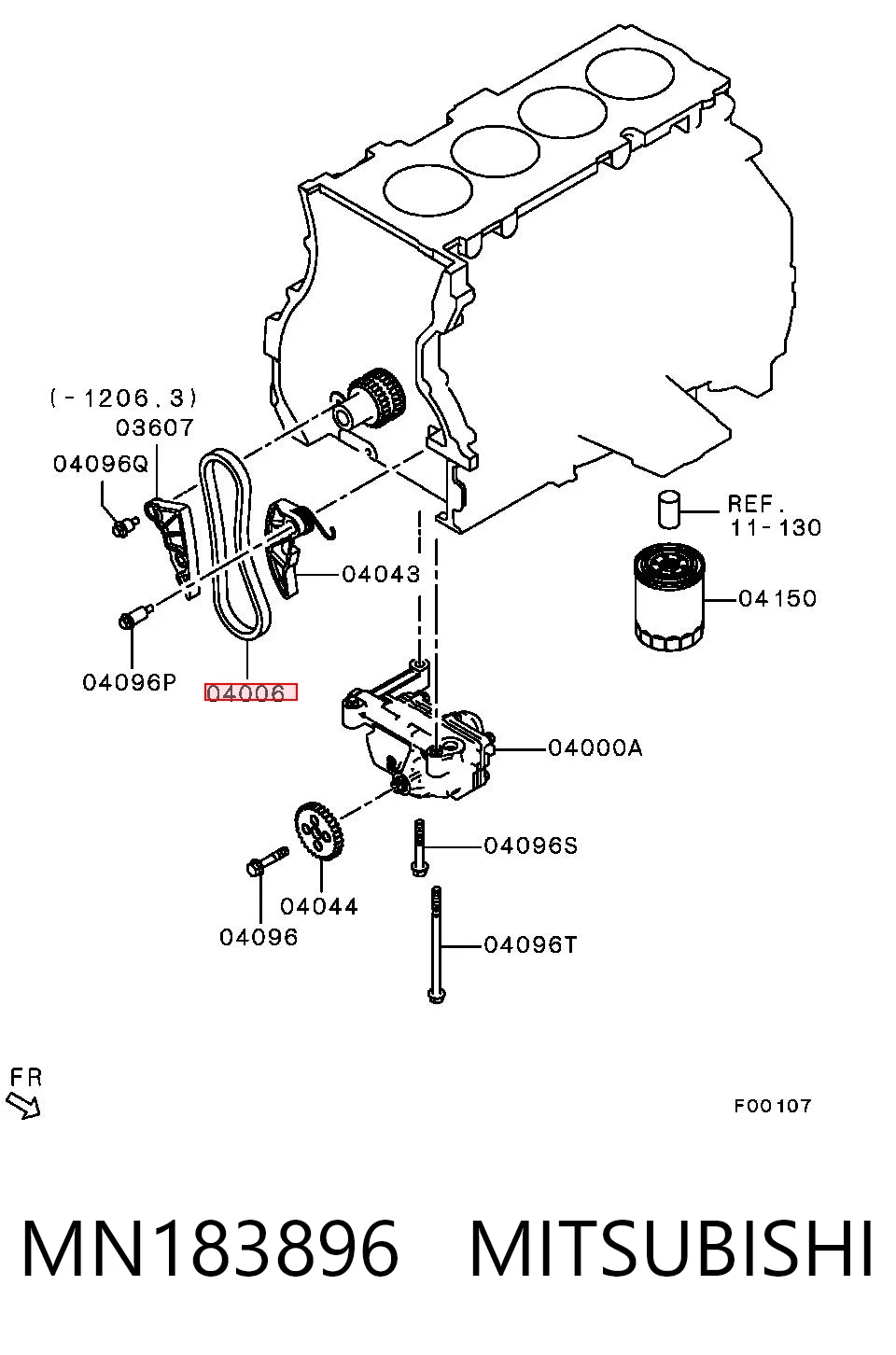 MN183896 Mitsubishi