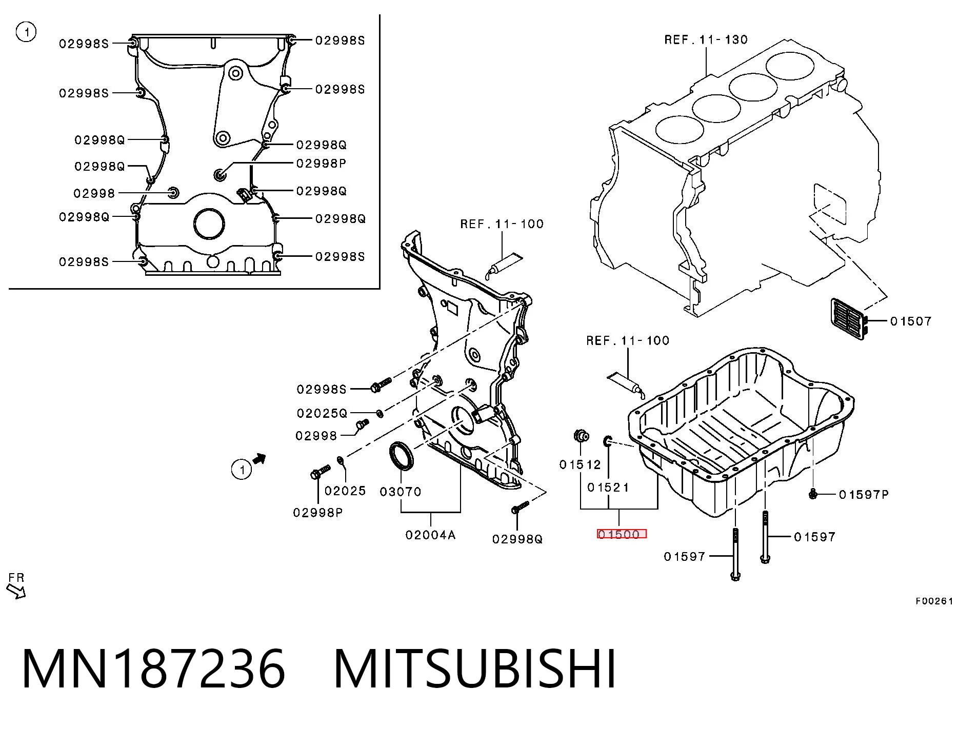 MN187236 Mitsubishi