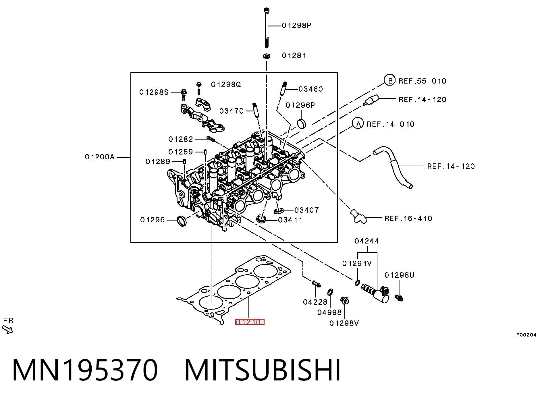 MN195370 Mitsubishi