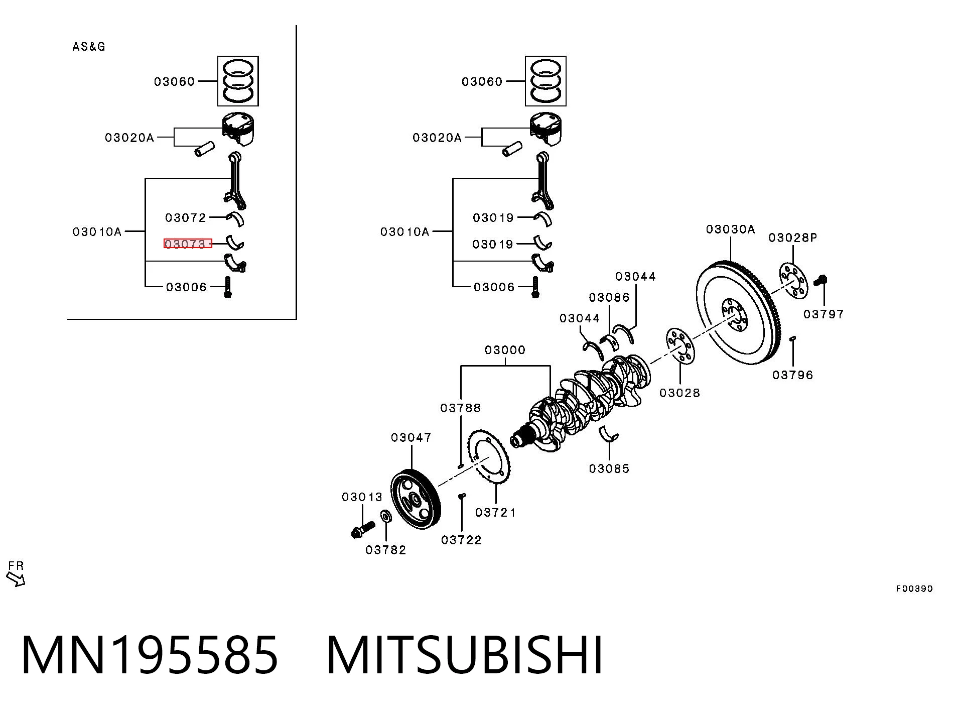 MN195585 Mitsubishi