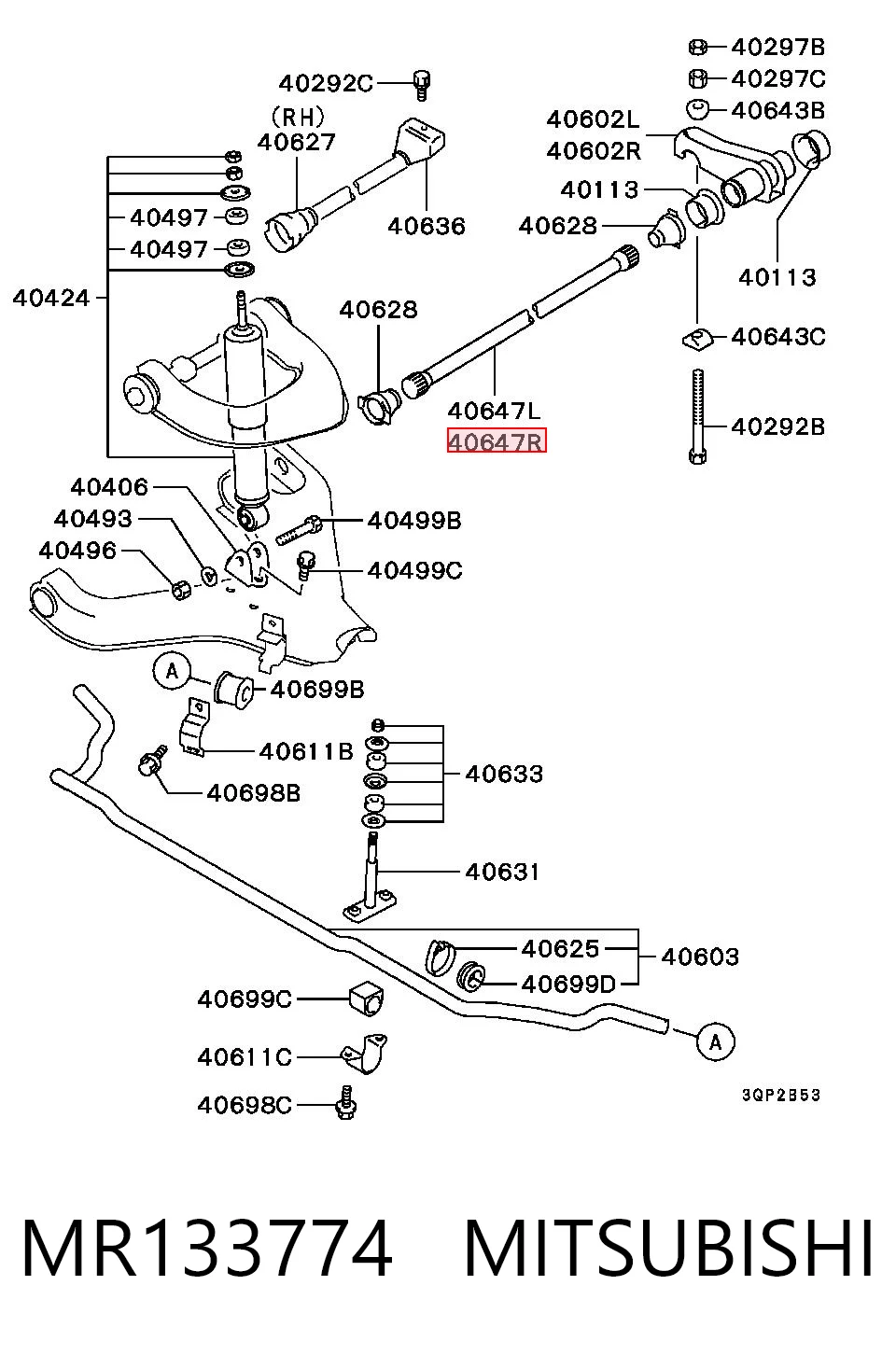 MR133774 Mitsubishi
