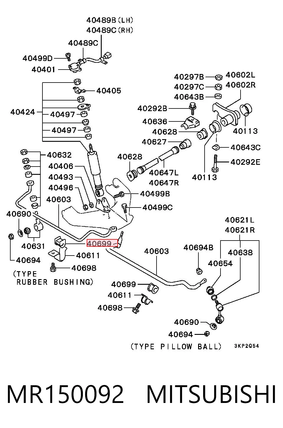 MR150092 Mitsubishi