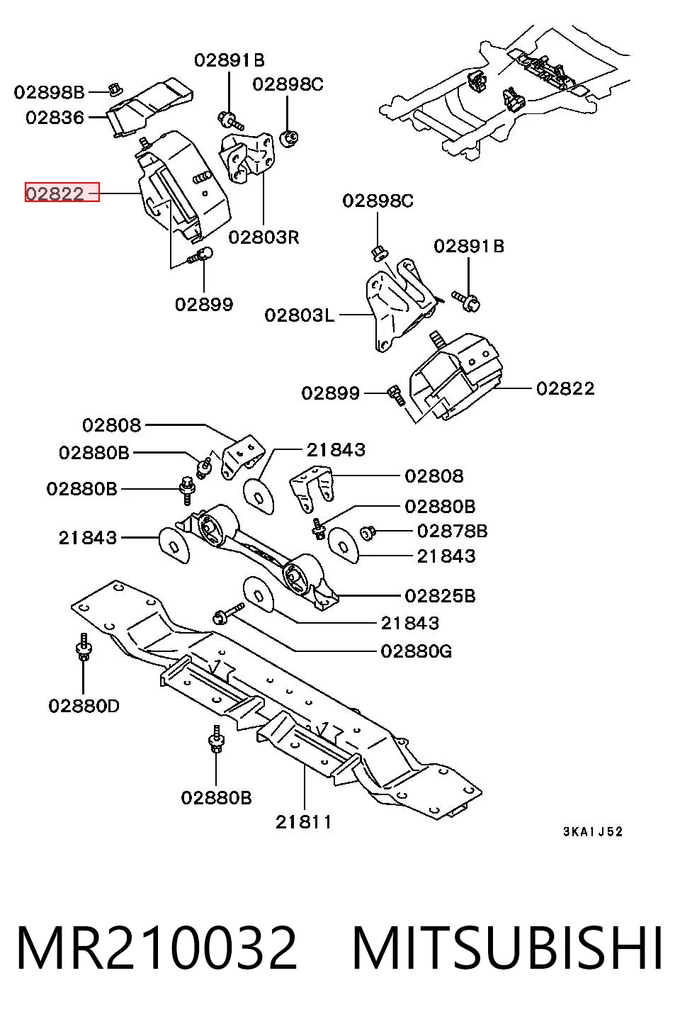 MR210032 Mitsubishi