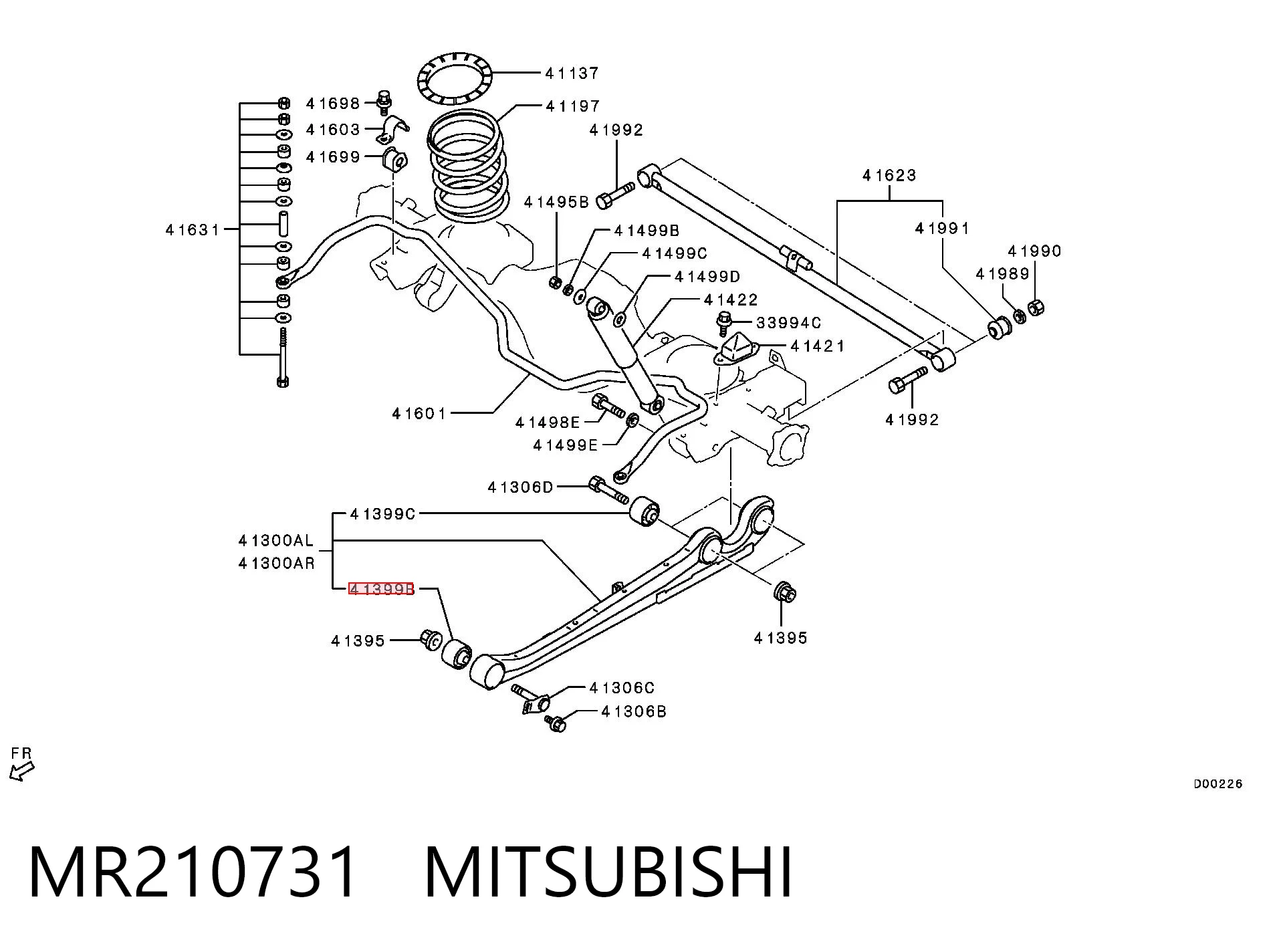 MR210731 Mitsubishi