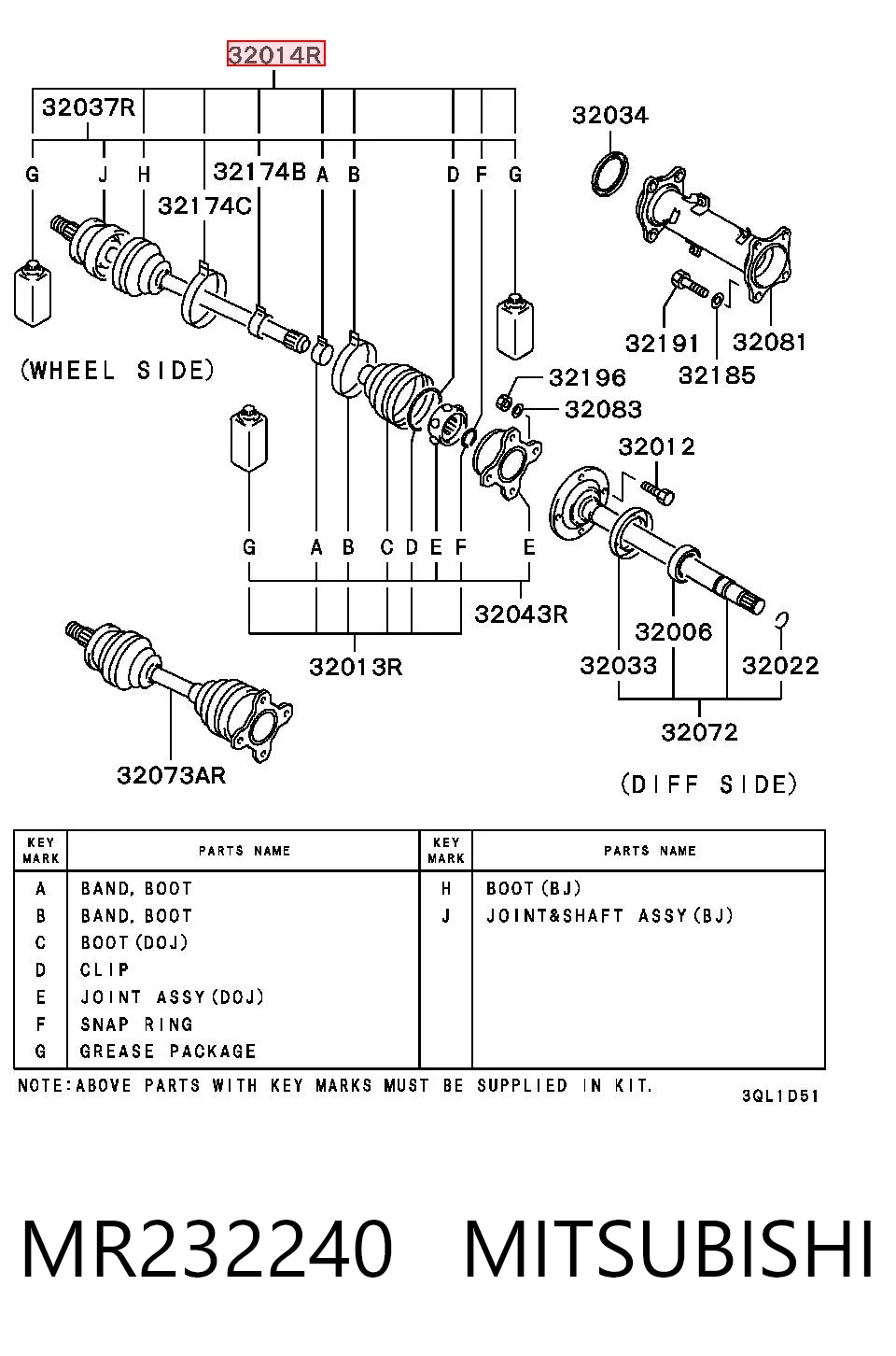 MR232240 Mitsubishi