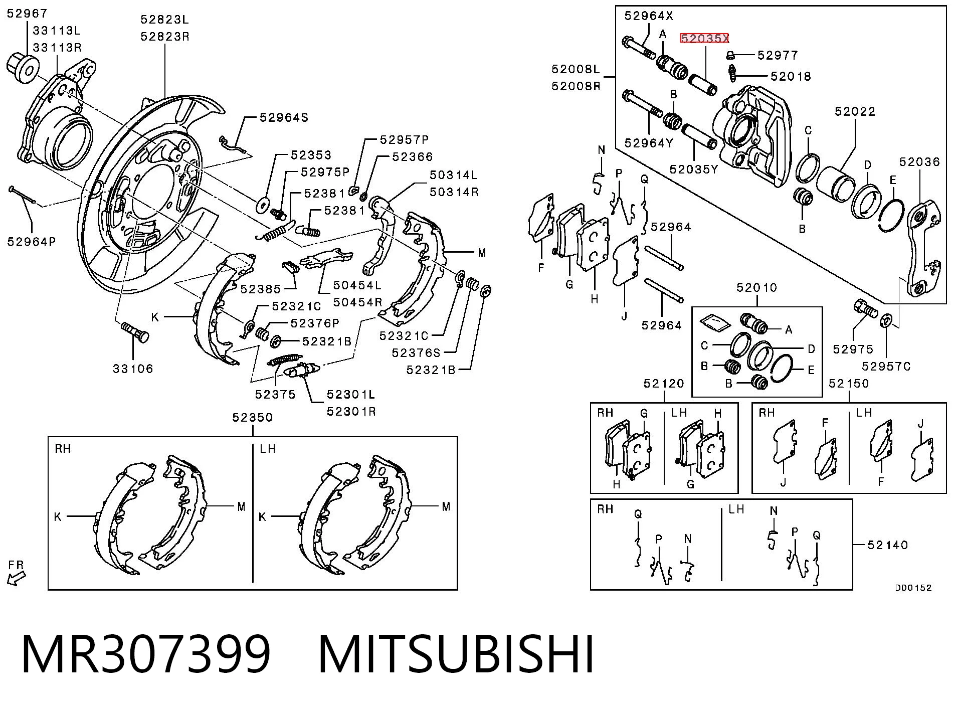 MR307399 Mitsubishi