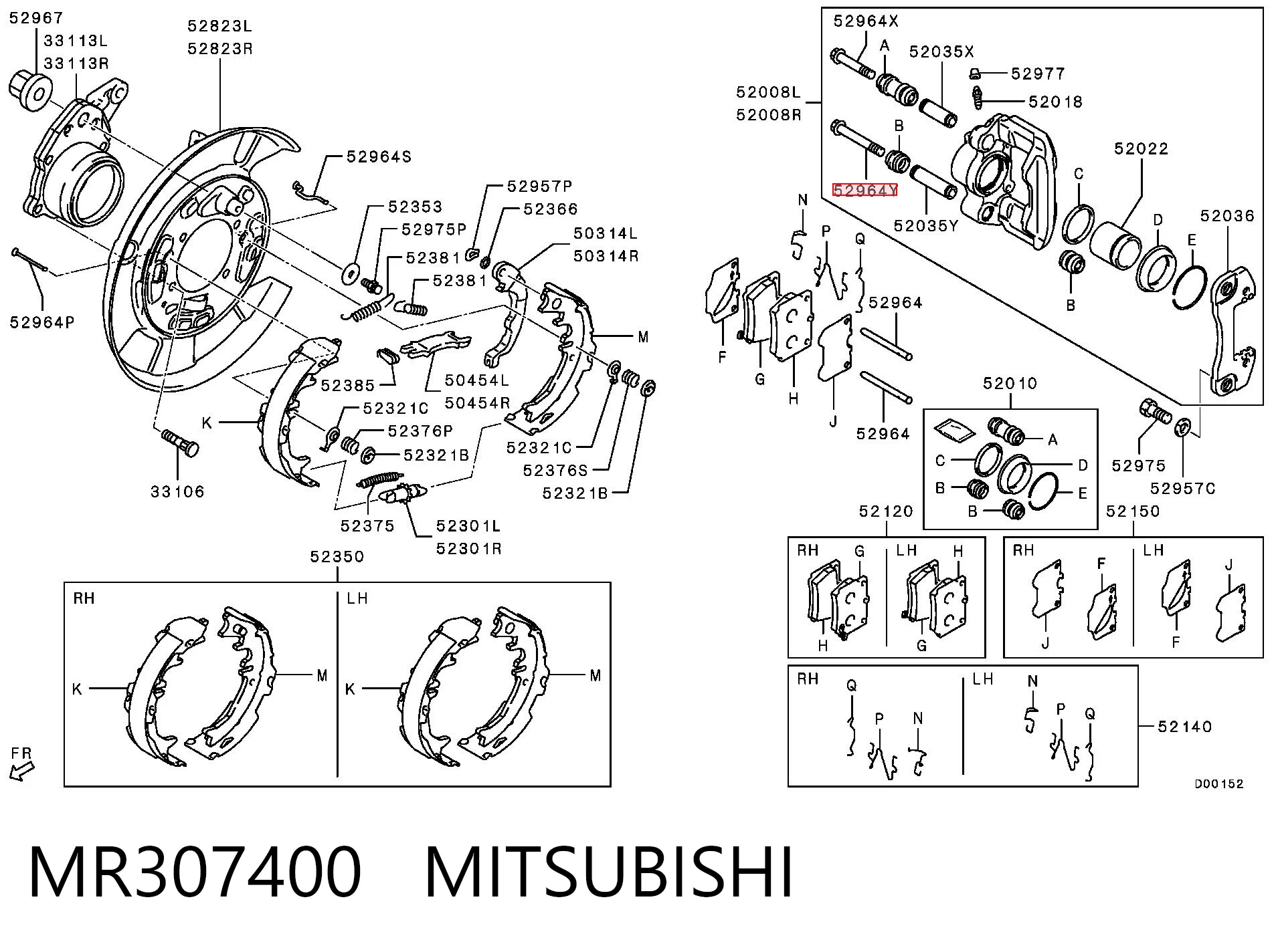MR307400 Mitsubishi