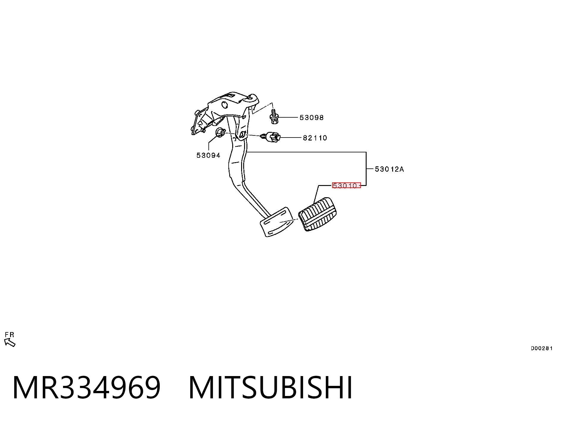 MR334969 Mitsubishi
